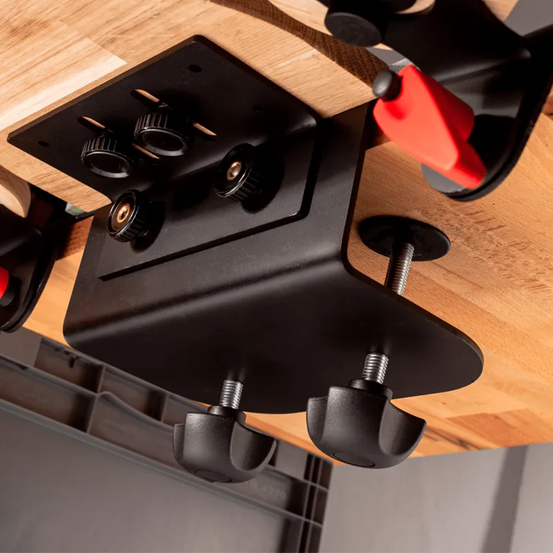 horotoo portable watchmaker bench fit mechanism and adjustment knobs